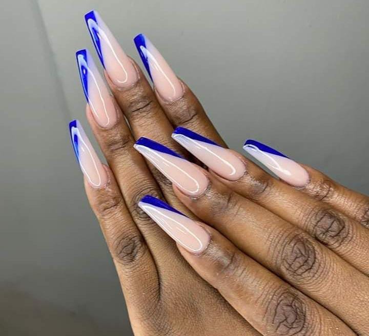 French tip nails