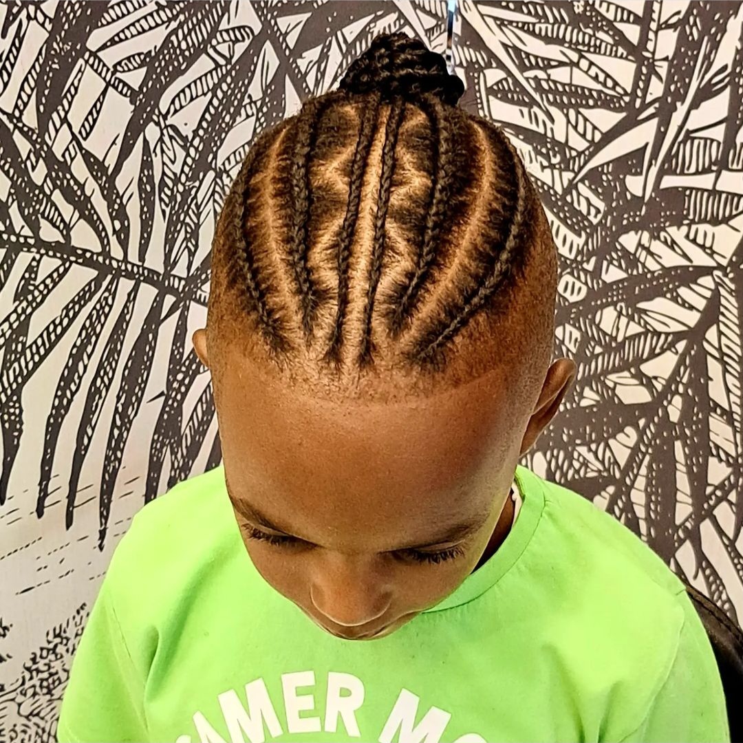 Cornrow braids